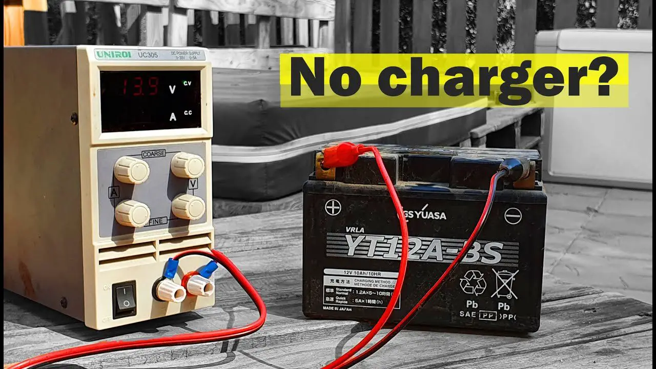 Read more about the article Diy Guide: Charge A Motorcycle Battery Without A Charger