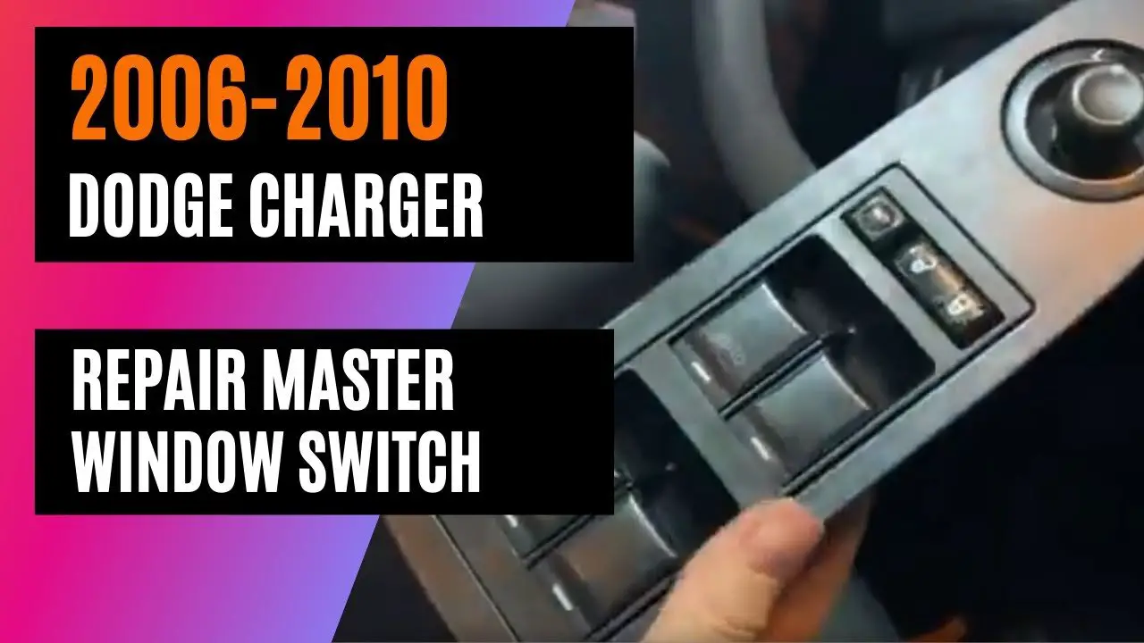 Read more about the article Quick Fixes: Roll Up Window With Broken Switch Dodge Charger