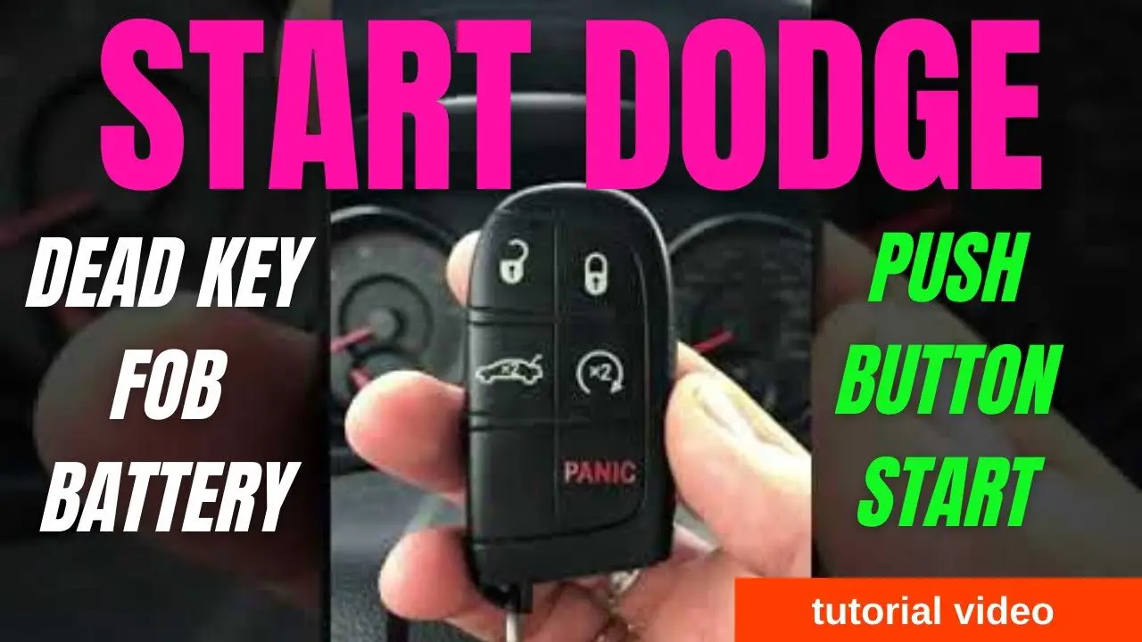 Read more about the article How To Start Dodge Charger With Emergency Key: A Step-By-Step Guide