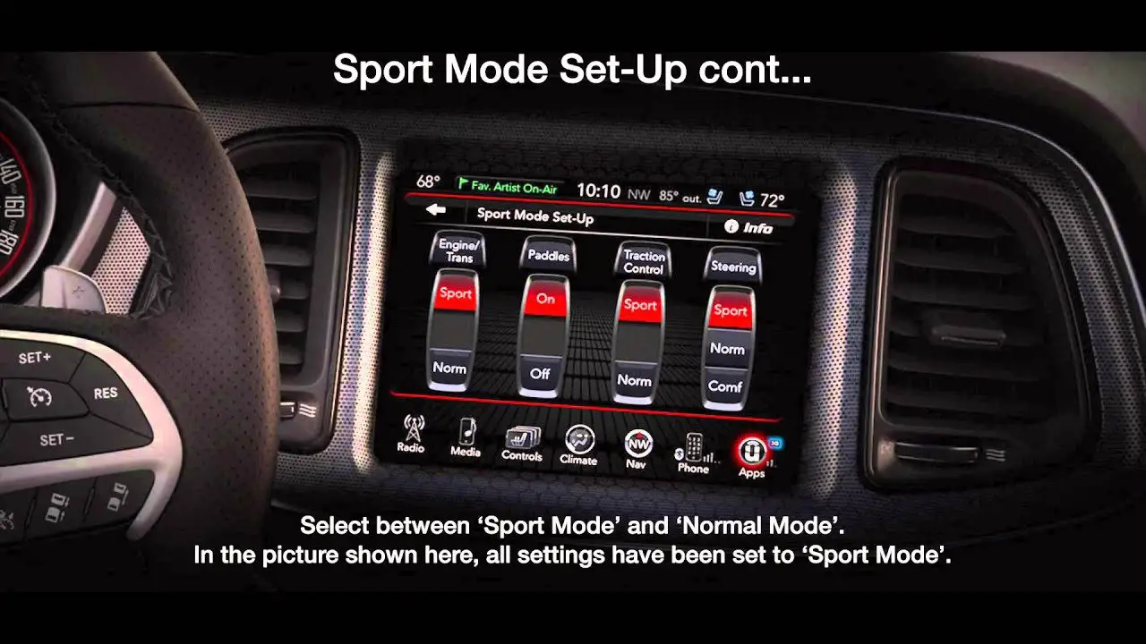 Read more about the article Exploring The Super Track Pack Button For Dodge Charger