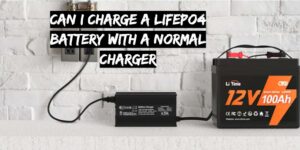 Read more about the article Can You Charge Lifepo4 Batteries With A Normal Charger?