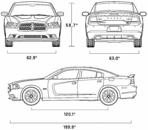 Read more about the article The Length Of A Dodge Charger: Find Out Now!