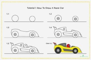 Read more about the article Master The Art Of Race Car Step By Step Drawing