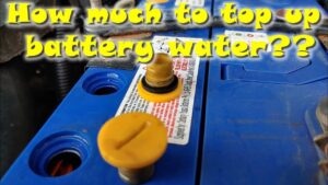 Read more about the article The Optimal Water Level For Your Car Battery: How Much Water Should Be In The Car Battery?