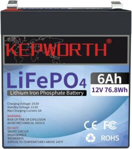 Read more about the article Kepworth 12V 6Ah Lifepo4 Deep Cycle Battery Review: A Reliable Power Solution