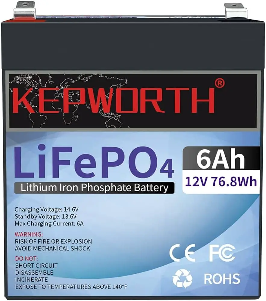 Read more about the article Kepworth 12V 6Ah Lifepo4 Deep Cycle Battery Review: A Reliable Power Solution