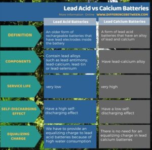 Read more about the article Decoding The Differences: Calcium Battery Vs. Lead Acid Battery Charging