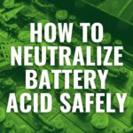 Effective Battery Acid Neutralization Using Baking Soda