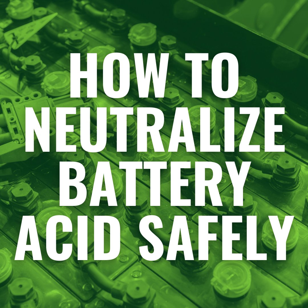 Read more about the article Effective Battery Acid Neutralization Using Baking Soda