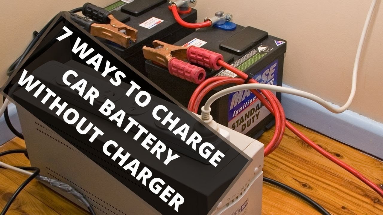 Read more about the article How To Charge A Car Battery Without A Battery Charger Safely