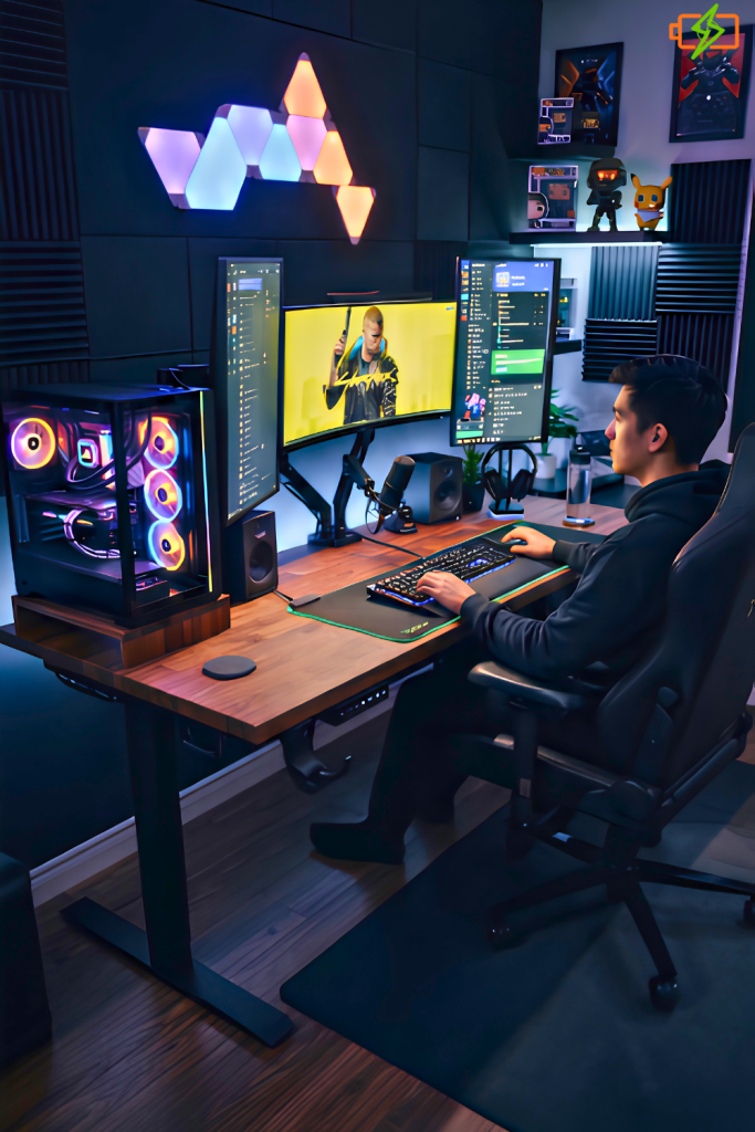 Best PC Gaming Table Design Ideas 12 for Crazy Gamer