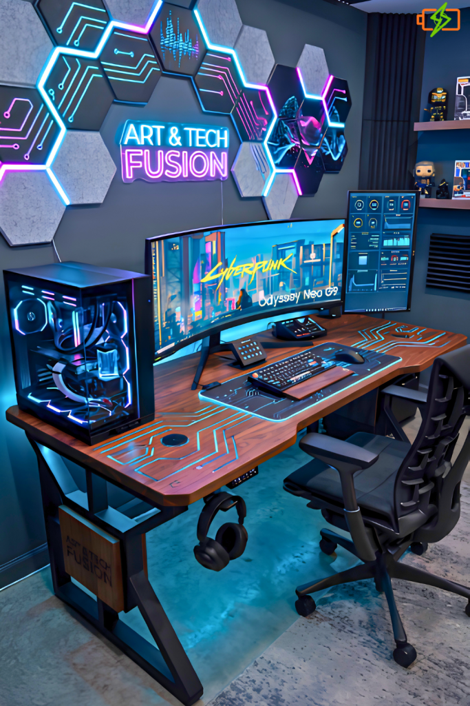 Best PC Gaming Table Design Ideas 12 for Crazy Gamer