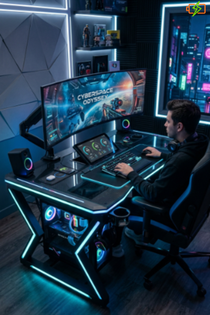 Best PC Gaming Table Design Ideas 12 for Crazy Gamer