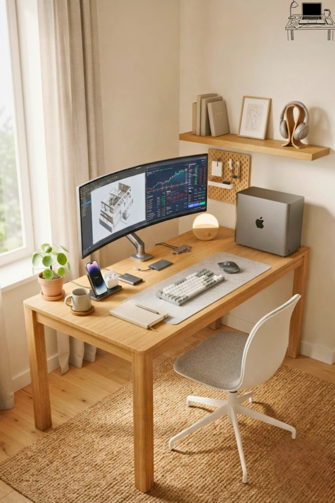 12 Modern Desk Setup Inspiration Ideas Productive Workspace