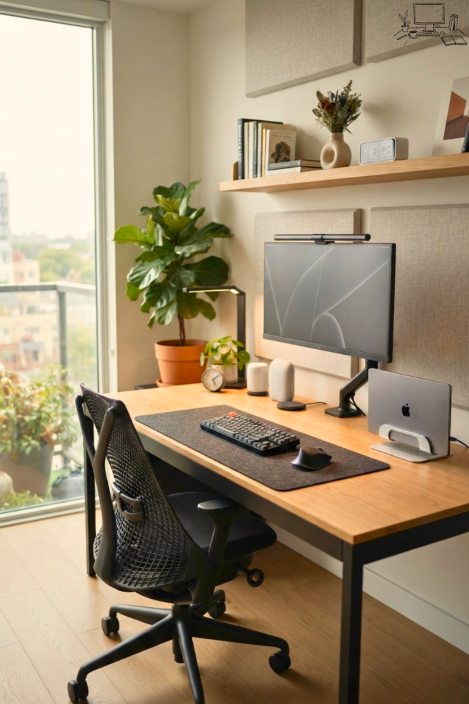 Smart Home Office Desk Setup Work Stations