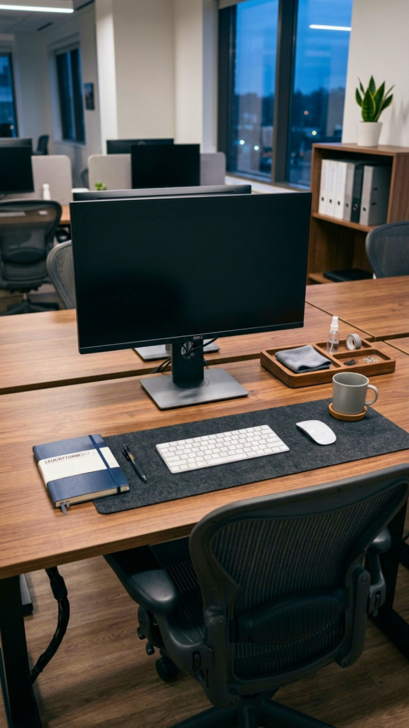 Modern Office Desk Setup Workspace Inspiration