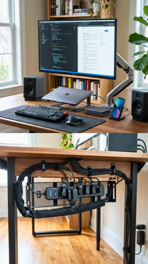 Modern Office Desk Setup Workspace Inspiration