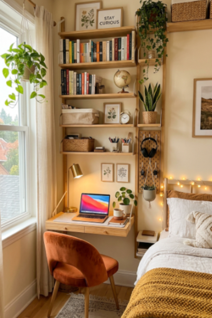 Cozy Small Bedroom Workspace Ideas