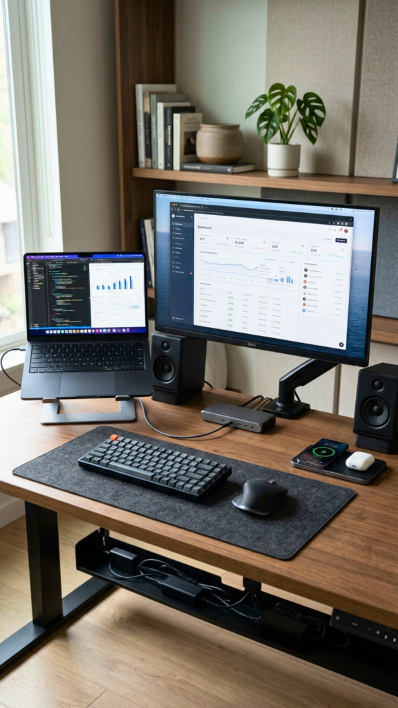 Modern Office Desk Setup Workspace Inspiration