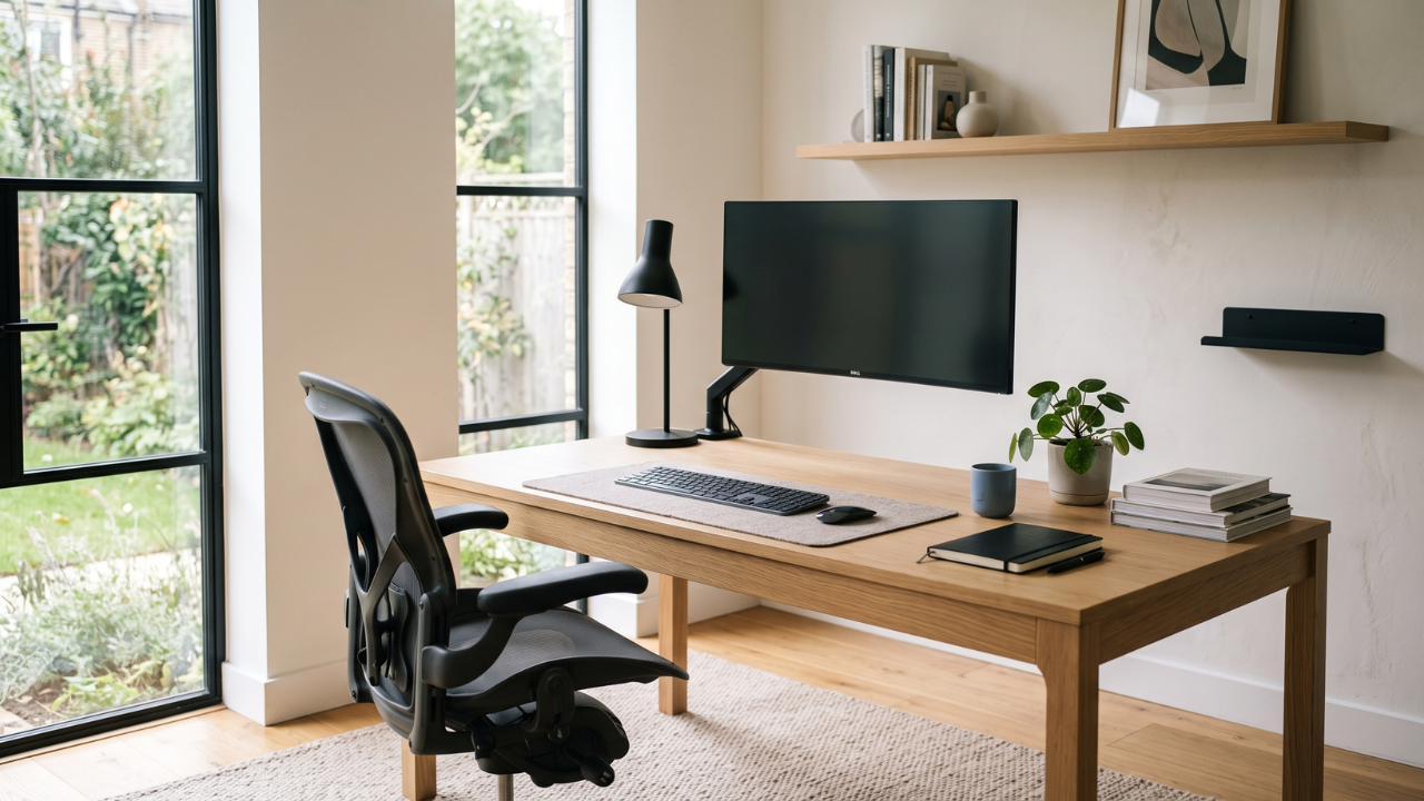 Modern Office Desk Setup Workspace Inspiration