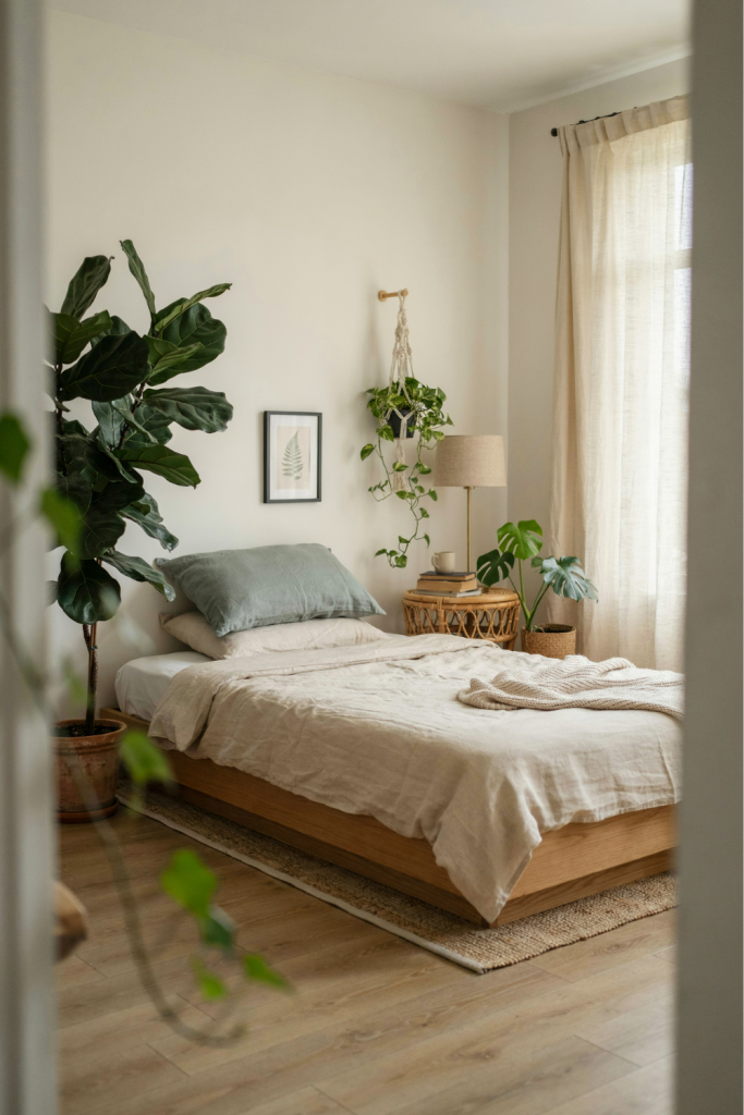 Greenery Bedroom Ideas to Create a Fresh, Relaxing Retreat