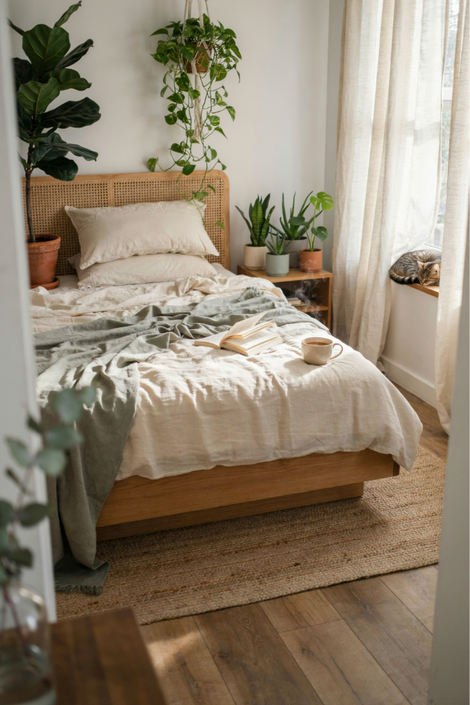Greenery Bedroom Ideas to Create a Fresh, Relaxing Retreat